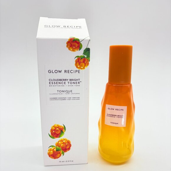 GLOW RECIPE Cloudberry Bright Essence Toner 2.5 oz New in Box - Picture 1 of 1